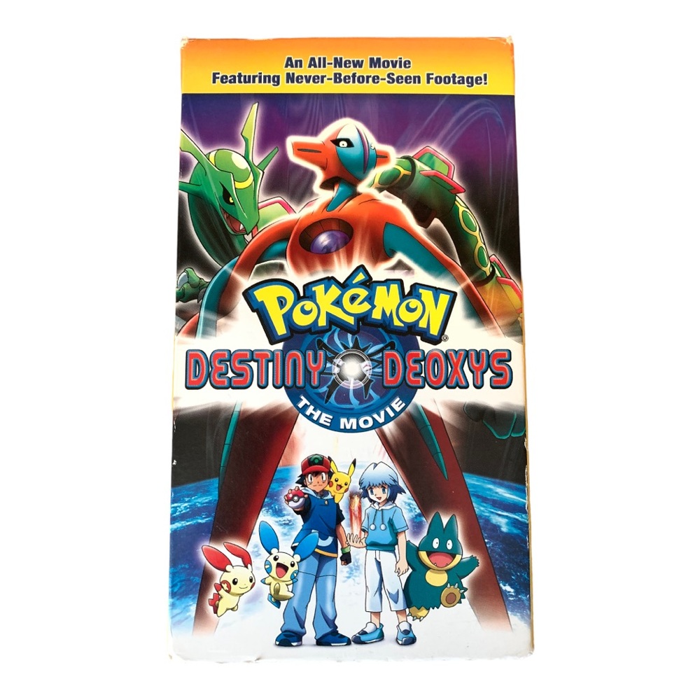 Pokemon Destiny Deoxys VHS Movie 2005
